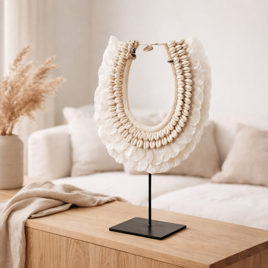 Collier Coquillage J36 en situation