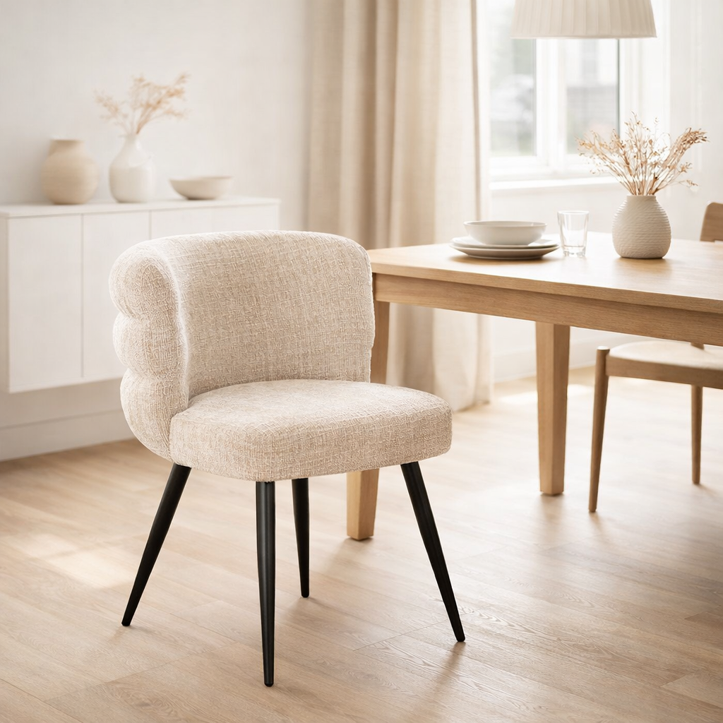 Crème de chaise Cloud (Ensemble de 2) en situation