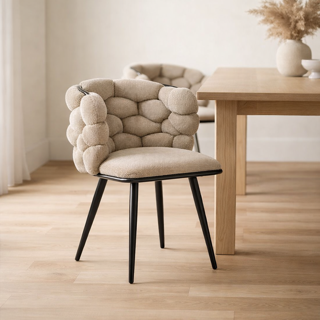 Rock chair marron (Lot de 2) en situation