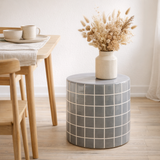 Table d'Appoint Retro Tiles Basse en situation