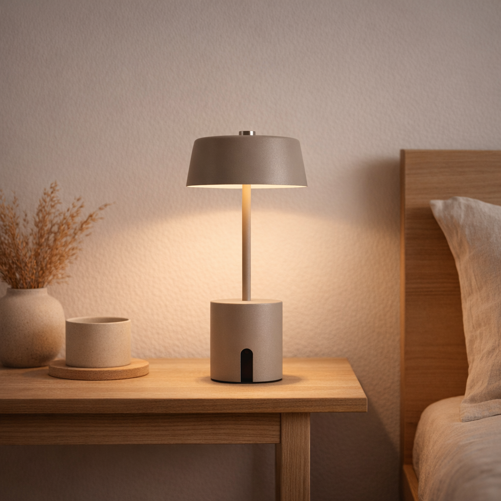 Lampe de table Élémentaire LED en situation