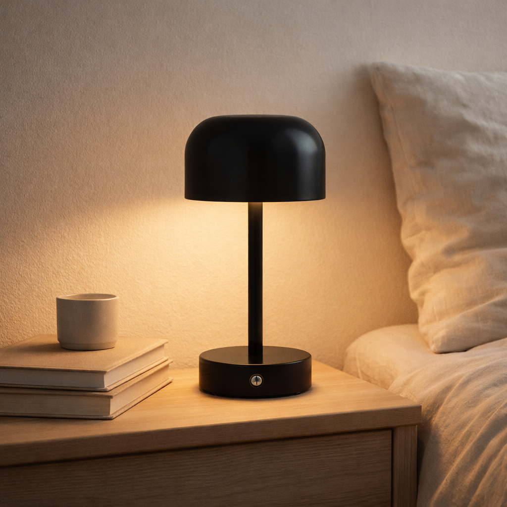 Lampe de table James LED en situation