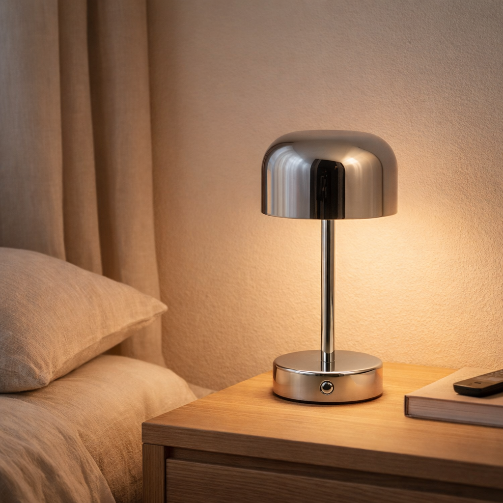 Lampe de table James LED en situation