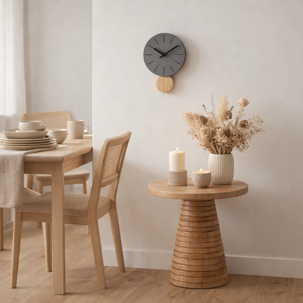Base en couches de force de table d'appoint en situation