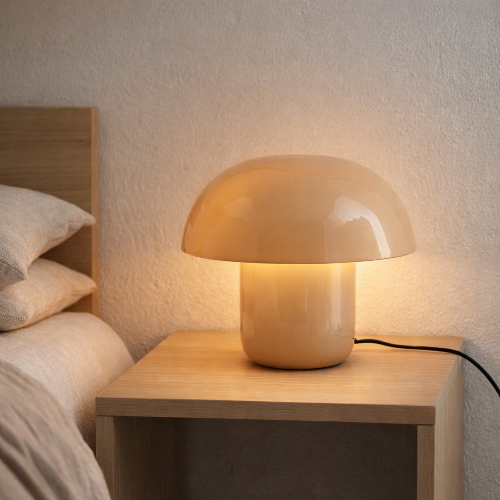 Lampe de Table Gros Champignon en situation