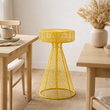 Table d'Appoint Corde Liège en situation
