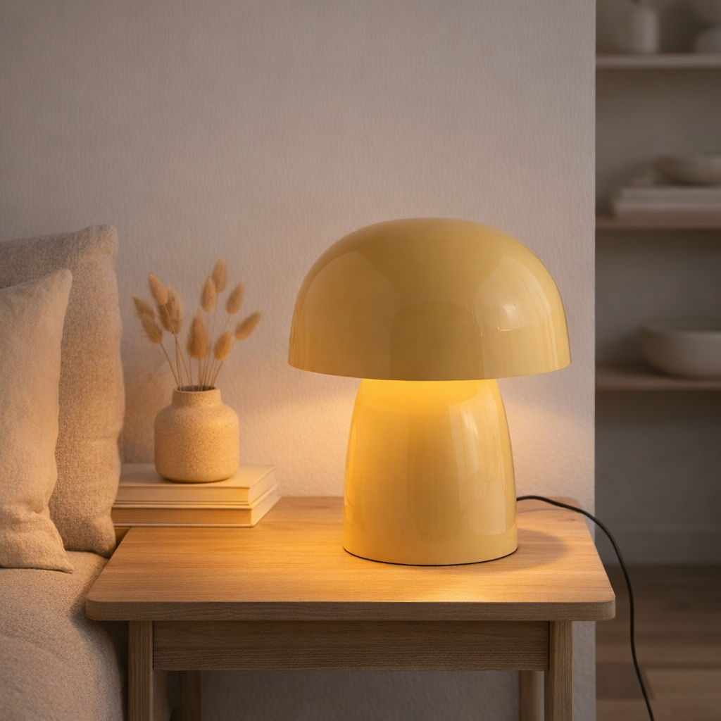 Lampe de Table Champignon Massif en situation