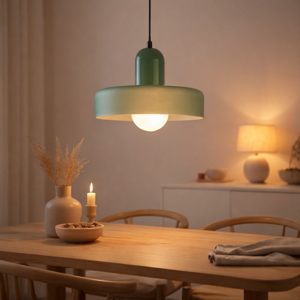 Lampe à suspension mate reconnaissante en situation
