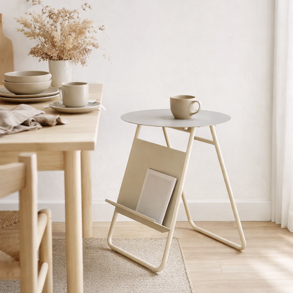 Essence de table d'appoint en situation