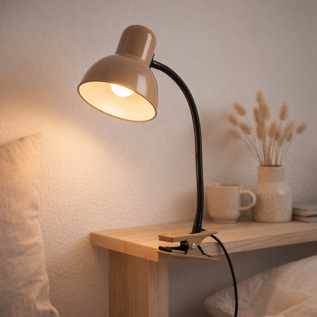 Lampe à clipser New Retro en situation