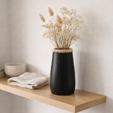 Le Vase Sneaky - Noir Naturel - M en situation