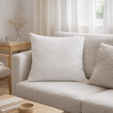 Coussin Intérieur Carré Blanc - 60x60 en situation