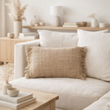 Housse de Coussin Oh My Gee - Beige - 30x50 en situation