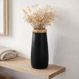 Le Vase Sneaky - Noir Naturel - L en situation