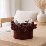 Le Bougeoir Oh My Gee - Velours Bordeaux - XL en situation