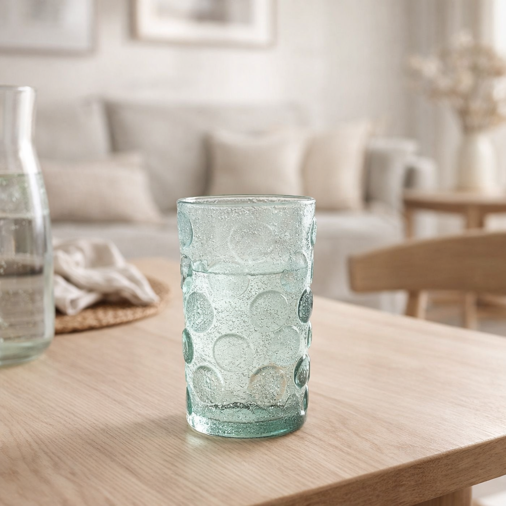 Le Highball Frosted Dot - Aqua en situation