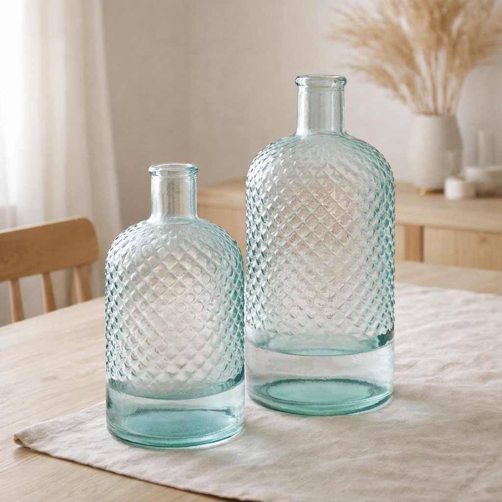 La Bouteille Zuanshí - Bleu - M en situation