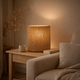 L'abat-jour de la lampe de table Chalki - Naturel en situation