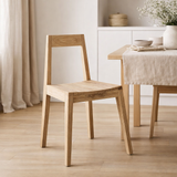 La chaise de salle à manger Paxi - Naturel - Extérieur en situation