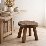 La table d'appoint rustique Marabunta - Naturel en situation