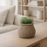 Le Jardinière Faux-Puff - Marron - S en situation