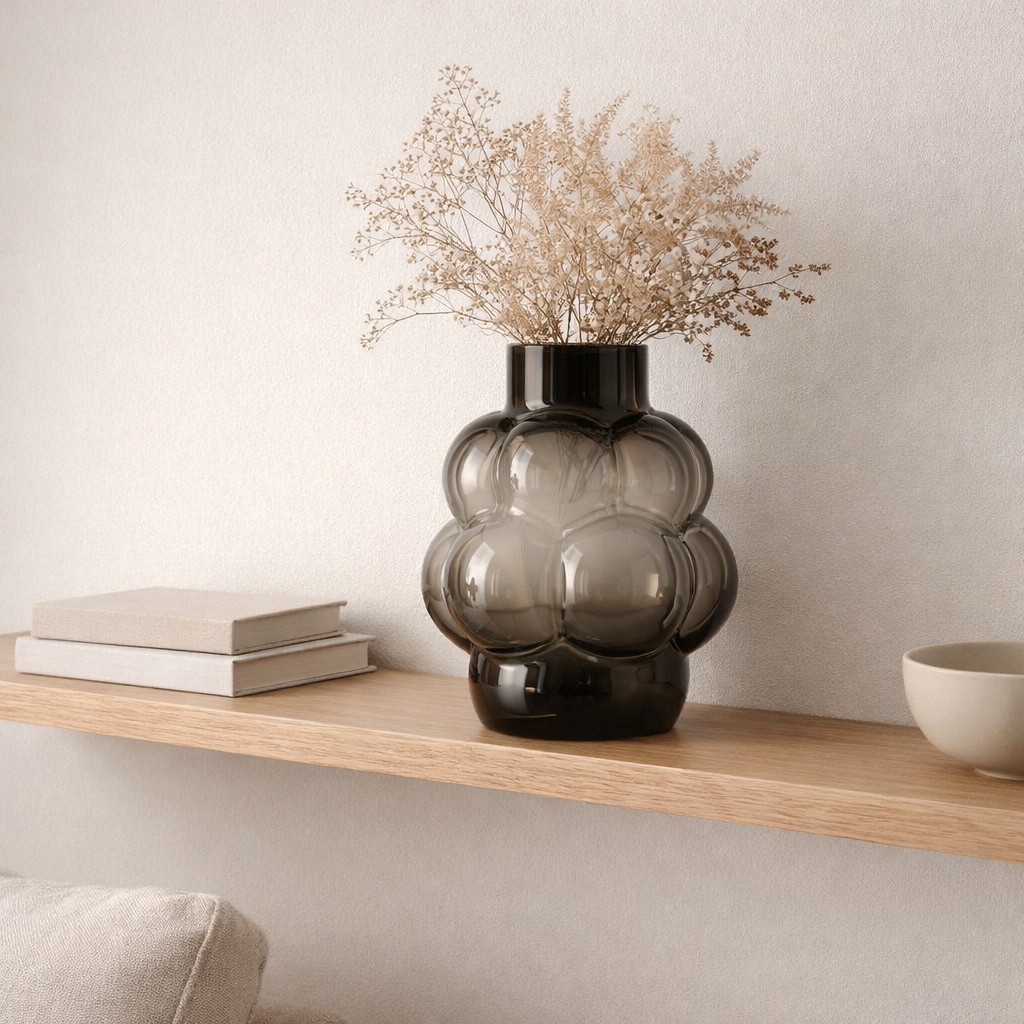 Le Vase Raisin - Gris Foncé - L en situation