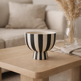 Mini bol Toppu - Blanc / Noir en situation