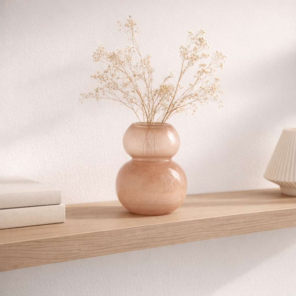 Vase Lasi - Petit - Taupe en situation