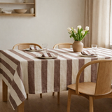 Nappe Rayée - 200X140 Cm en situation
