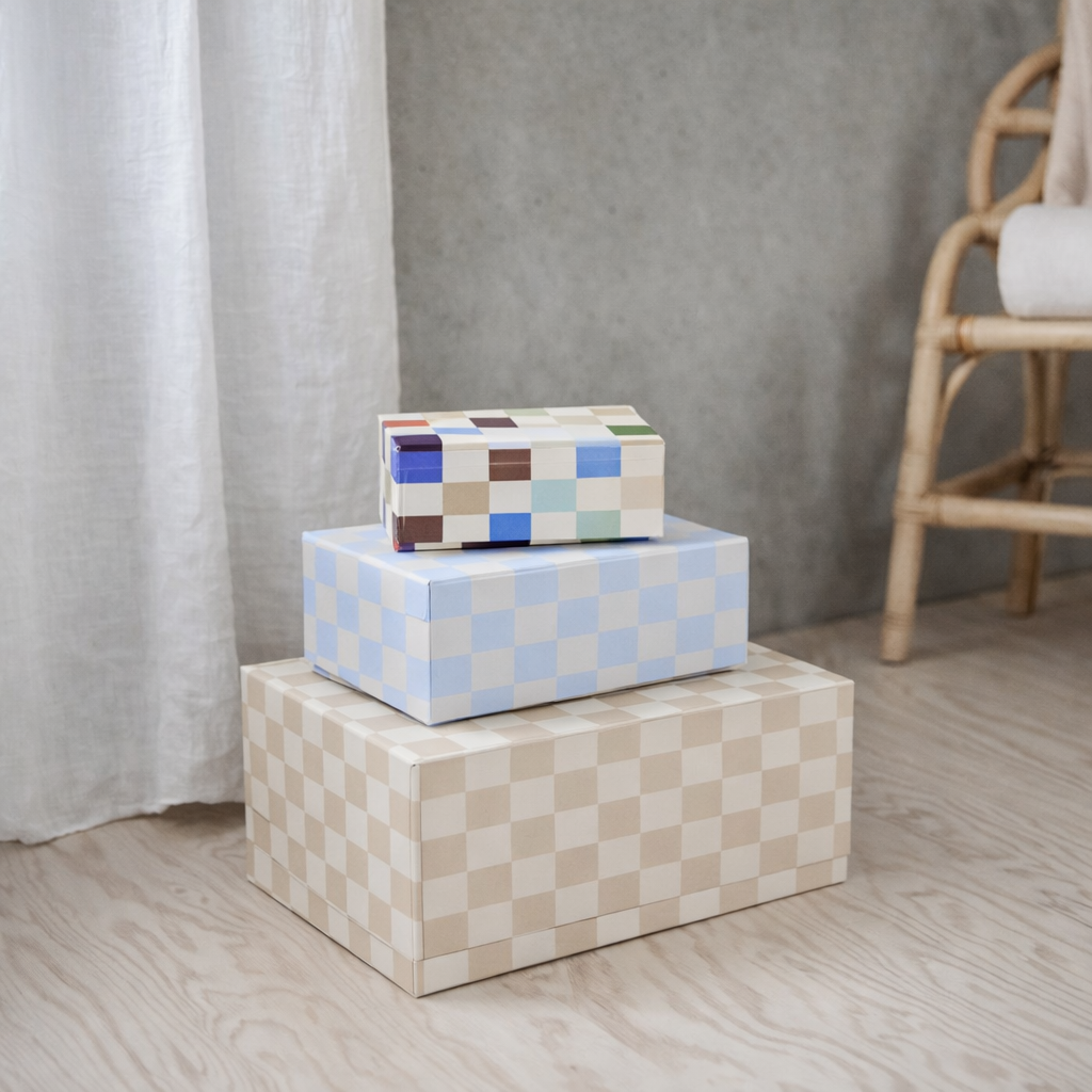 Boîte de Rangement Mana Mix - Lot de 3 en situation