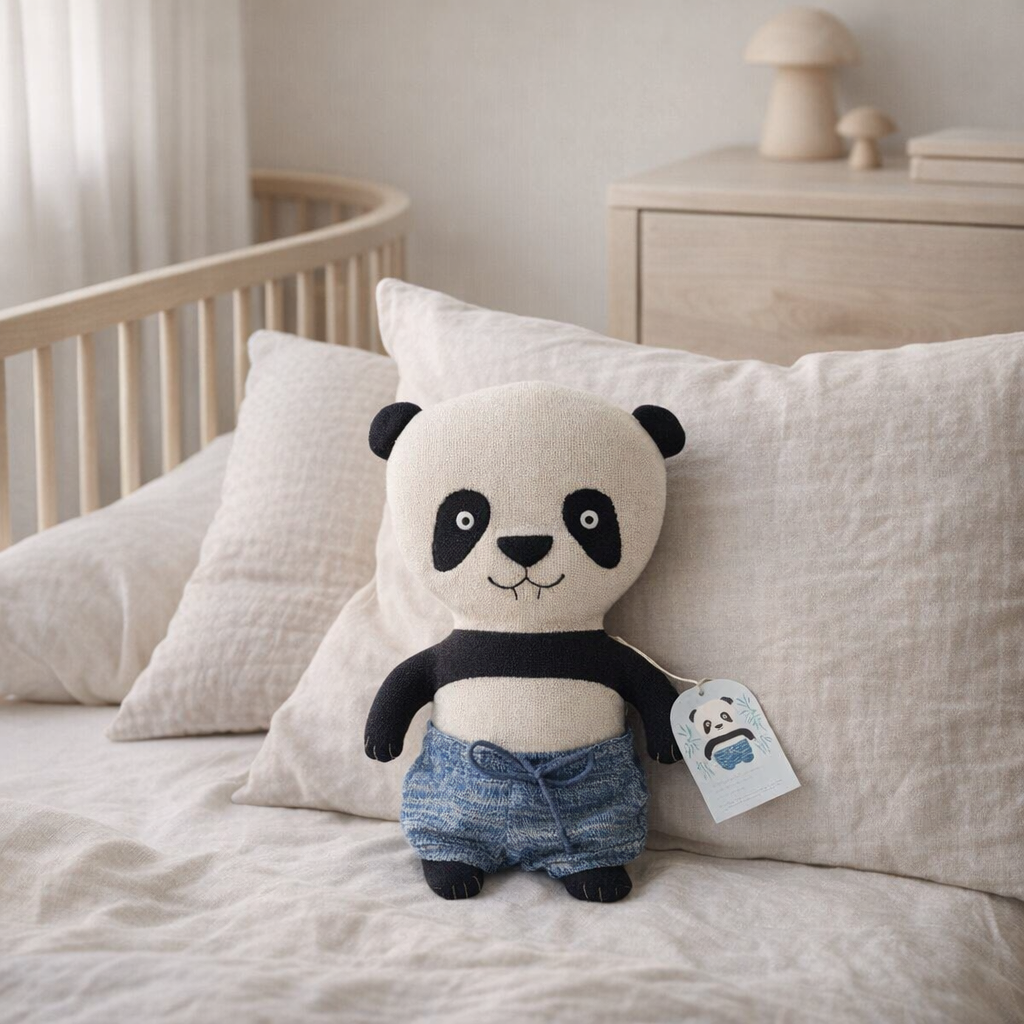 Ours Panda Ling Ling en situation