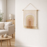Suivez le mini tapis mural Rainbow en situation