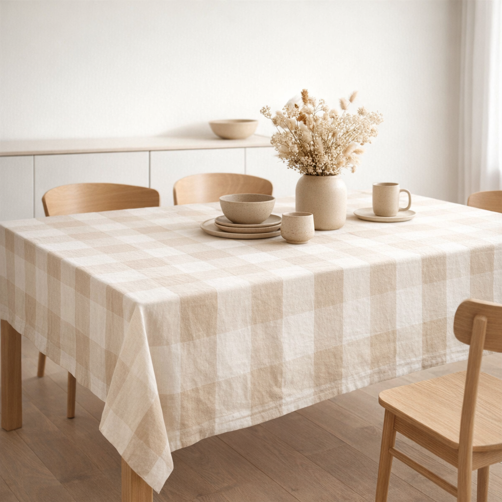 Nappe d'échecs - 200x140 cm en situation
