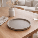 Assiette plate Yuka - Lot de 2 en situation