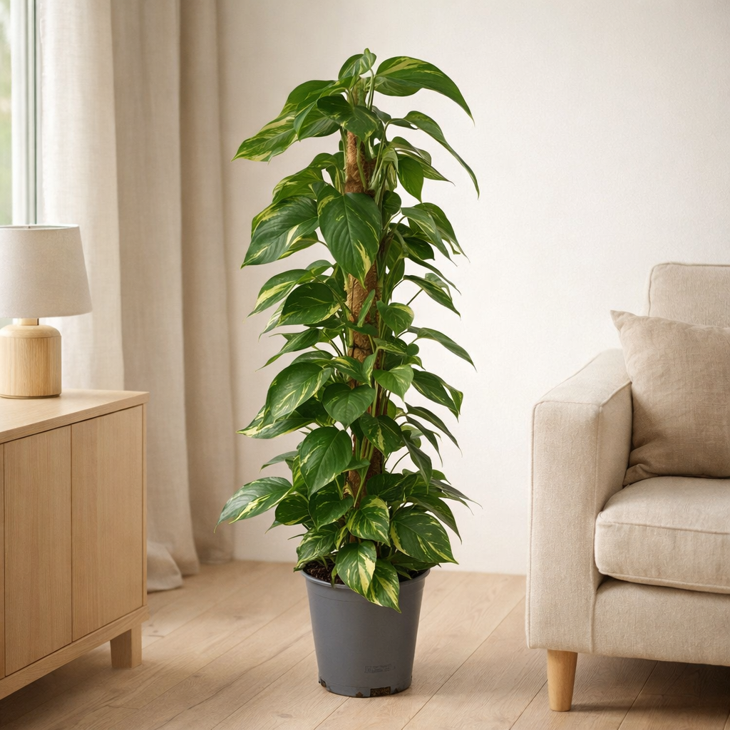 Epipremnum Aureum - Scindapsus - Ø19cm - ↕80cm en situation