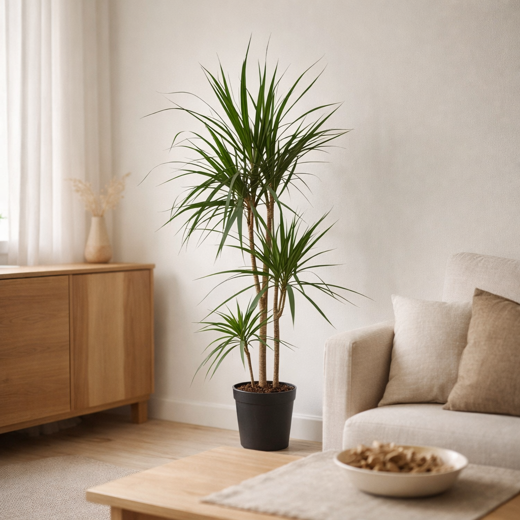 Dracaena marginata - Dragonnier - Ø21cm - ↕115cm en situation