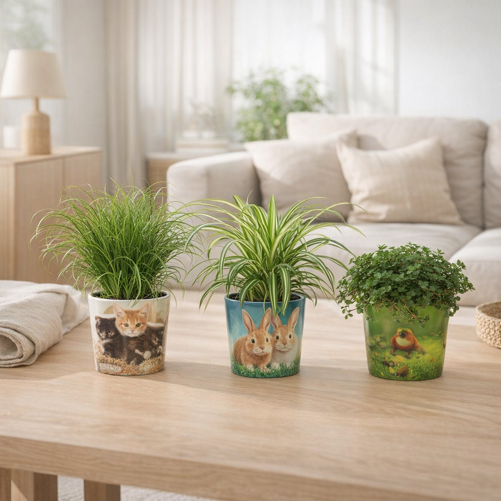 Animal Mix (Pet Candy) - 3 pièces - Ø12cm - ↕30cm en situation