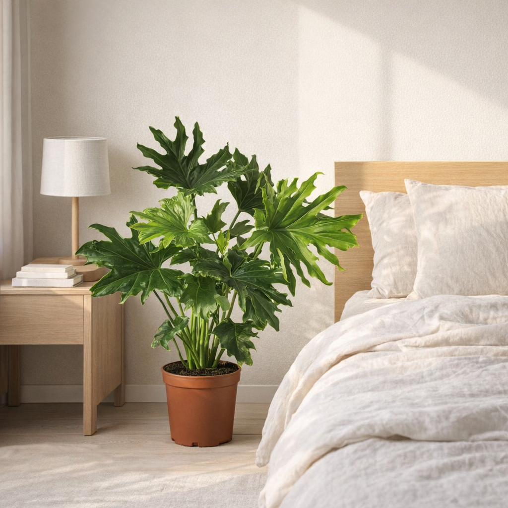 Philodendron Lickety Split - Ø19cm - ↕70cm en situation