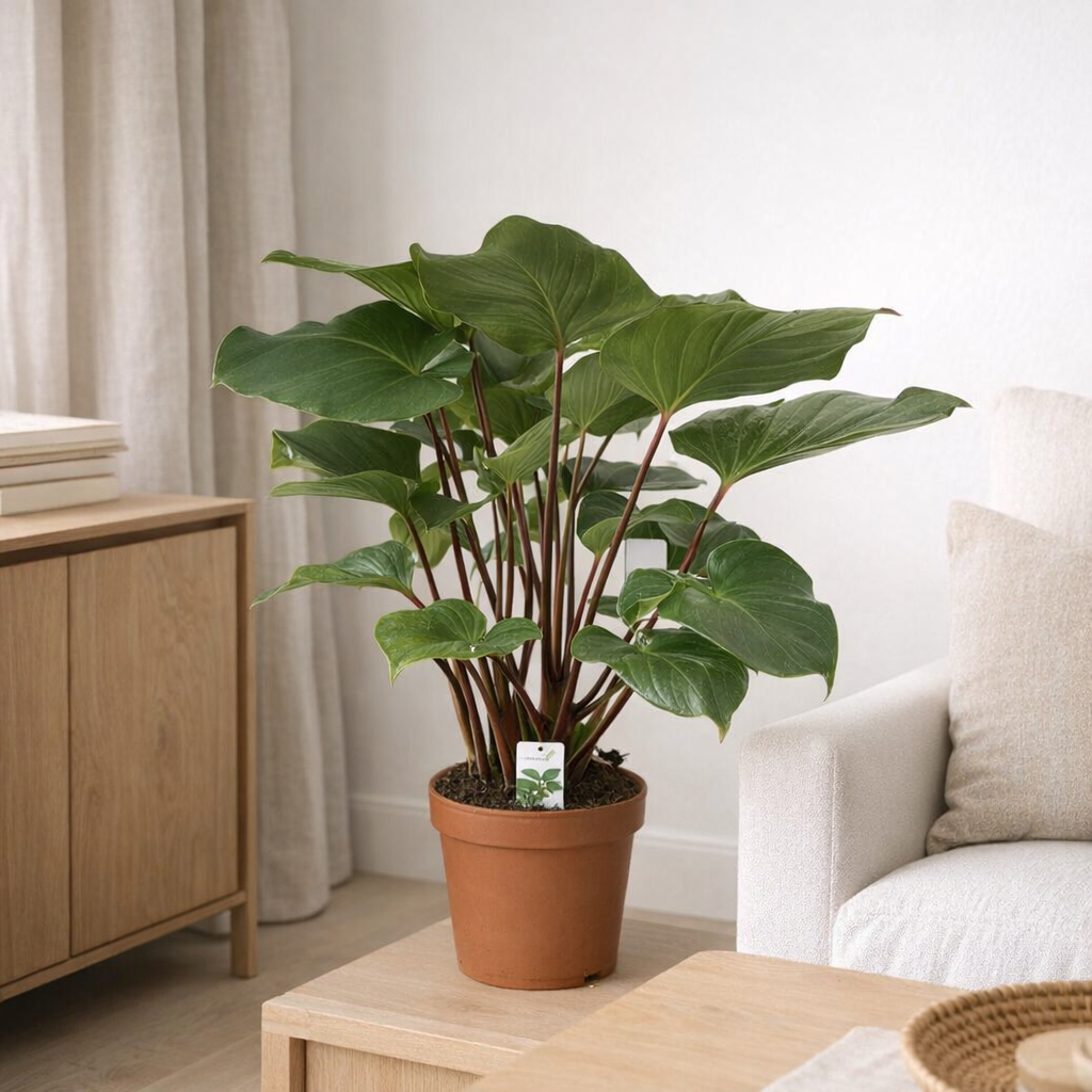 Homalomena Maggy - Ø19cm - ↕70cm en situation