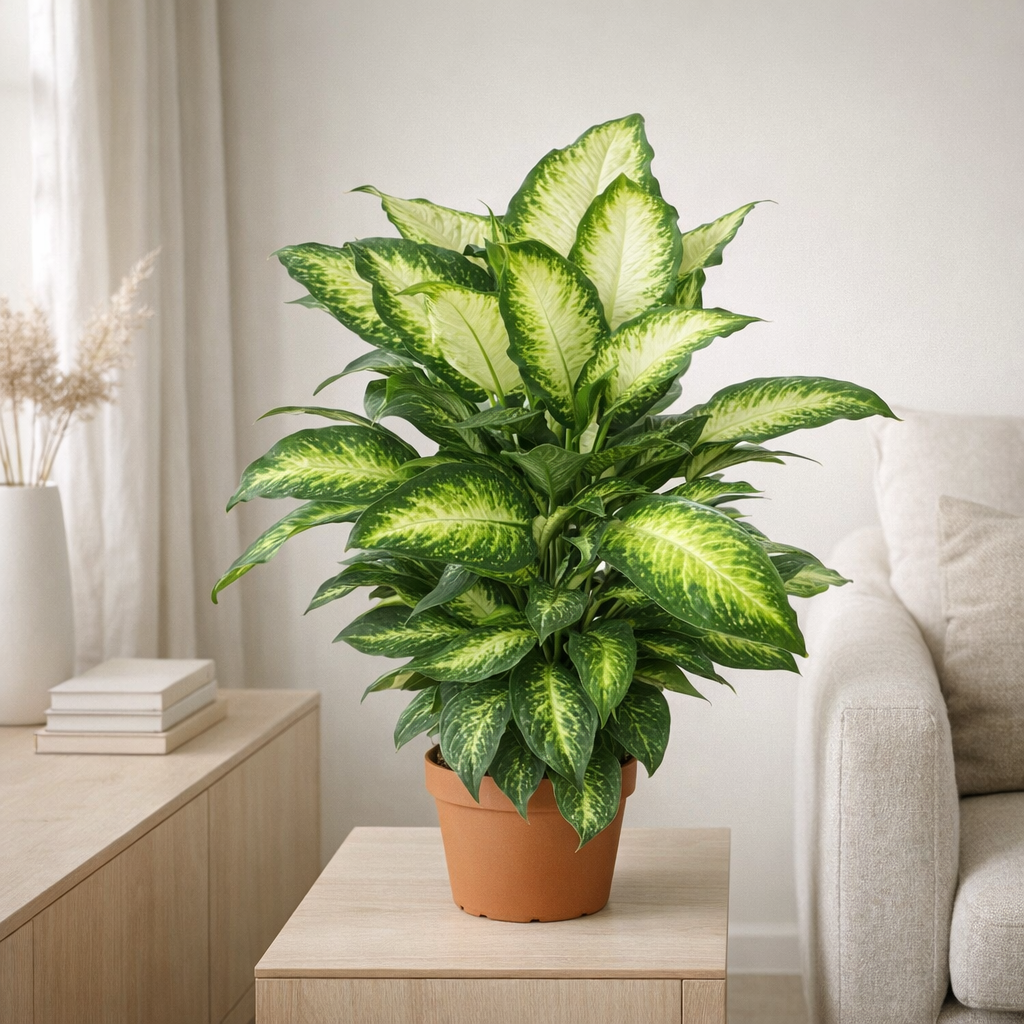 Dieffenbachia Camilla - Ø19cm - ↕70cm en situation