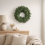 Couronne de sapin nobilis - Ø30 cm en situation