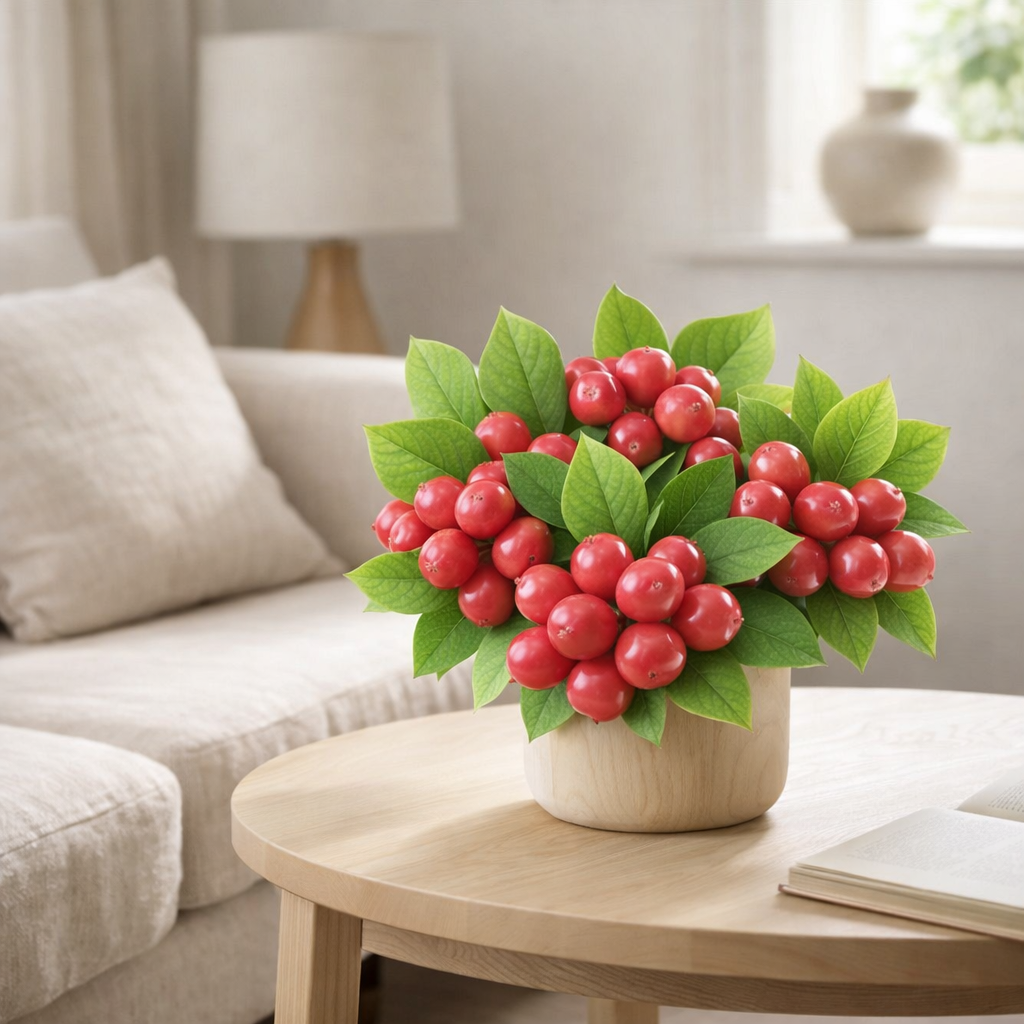 Vaccinium Corymbosum Berry rose +3.0 Étiquette - Ø17cm - ↕75cm en situation