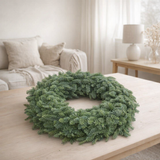 Couronne de sapin nobilis - Ø50 cm en situation