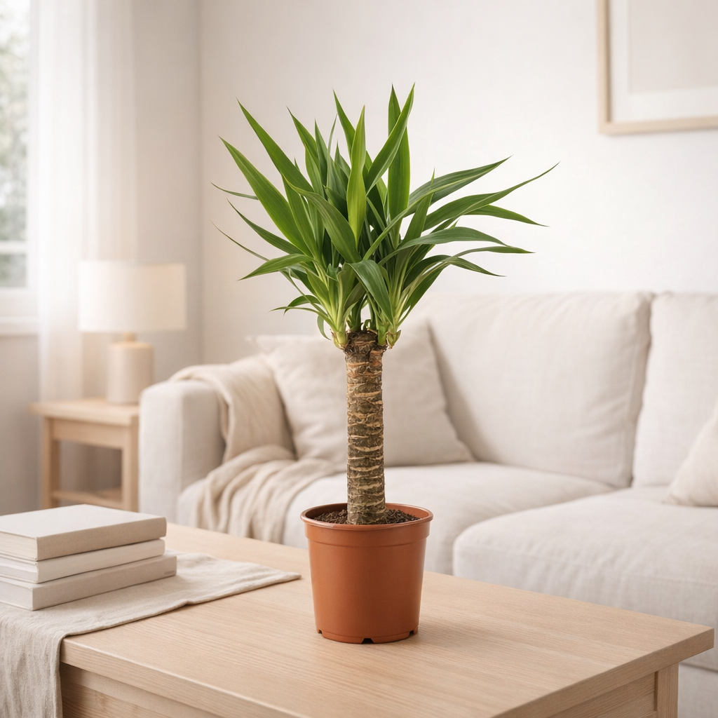Yucca Single Stam - Ø17cm - ↕65 cm en situation