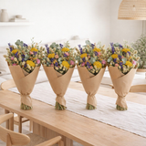 Fleurs séchées - Bouquet Classique - Multi - 4 bouquets - ↕60cm en situation