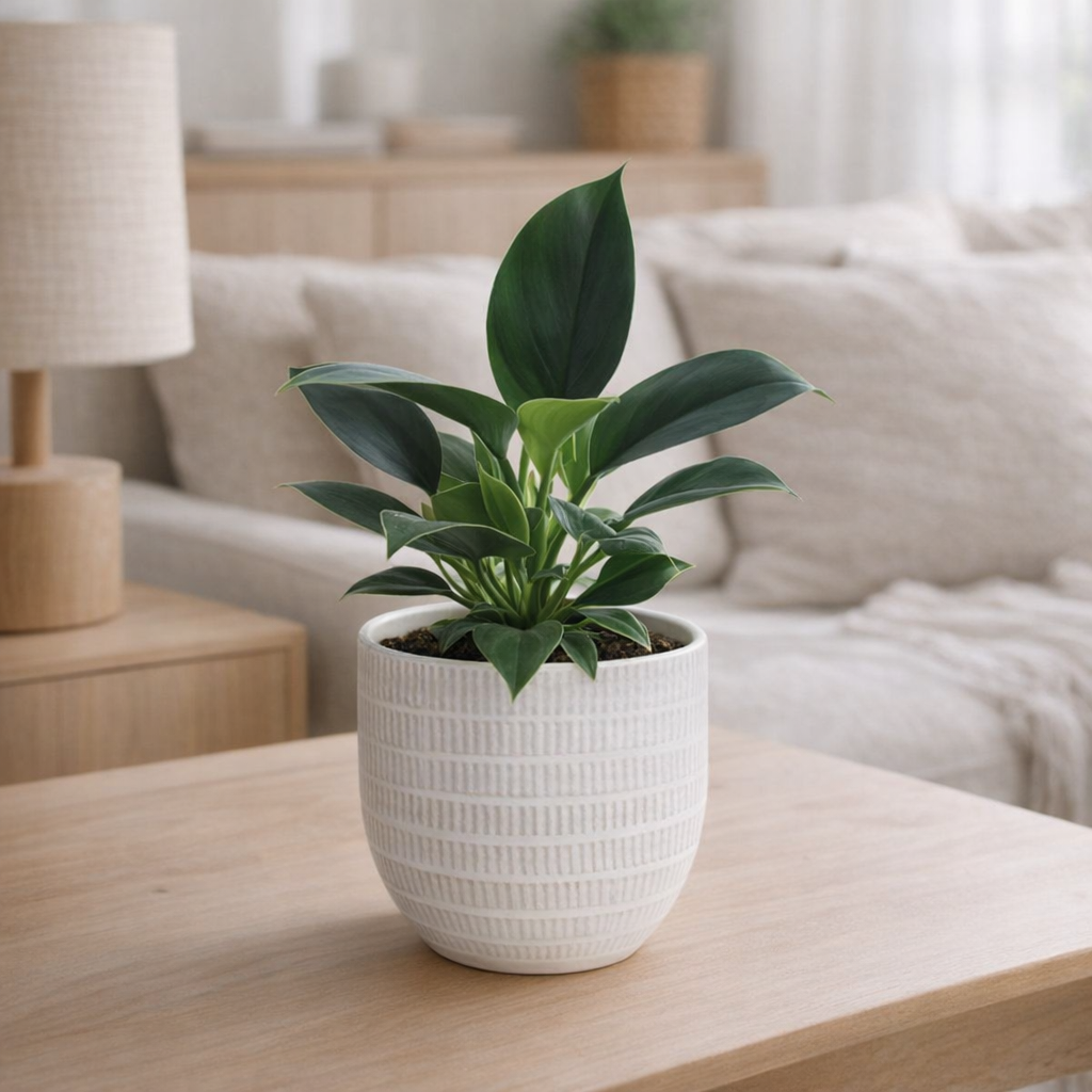 Philodendron princesse verte Ø12 cm en situation