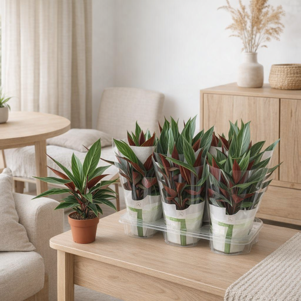 Stromanthe Sanguinea Dolc'amore® 14 cm en situation