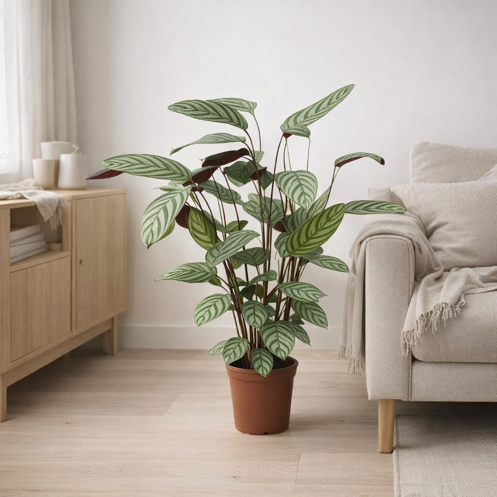 Plante Ctenanthe Oppenheimiana 21 cm en situation