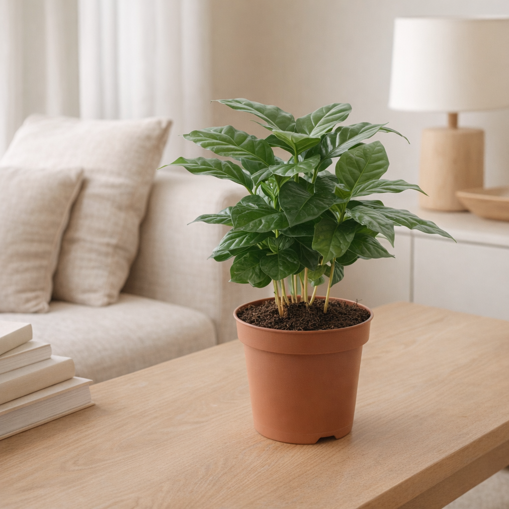 Coffea Arabica - Ø12cm - ↕30cm en situation