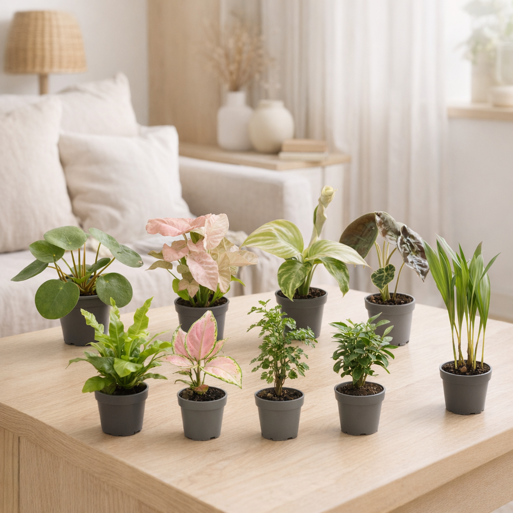 Baby Plants Surprise Box - Ø6cm - ↕12cm - x8 en situation